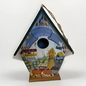 Kathy Hatch Collection 1998 Country Store Birdhouse Harvest Time Fall Decor